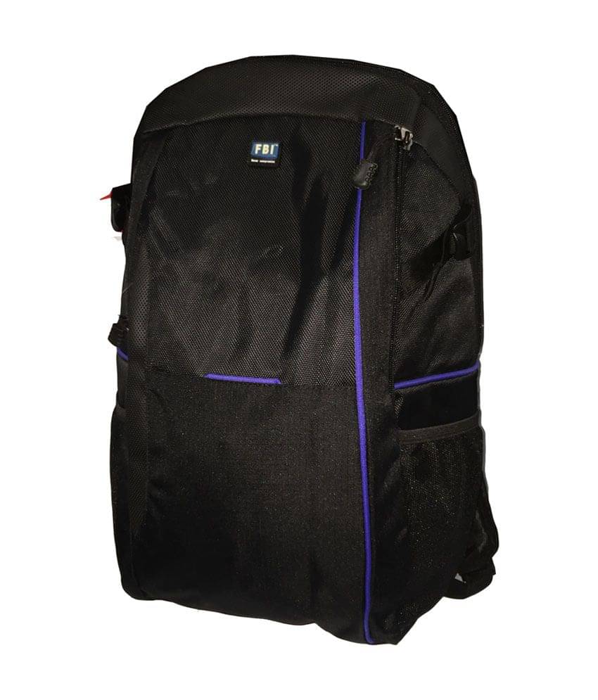 Fabco Black-Blue Polyester 25 Ltrs School Bag Fabco Black-Blue Polyester 25 Ltrs School Bag