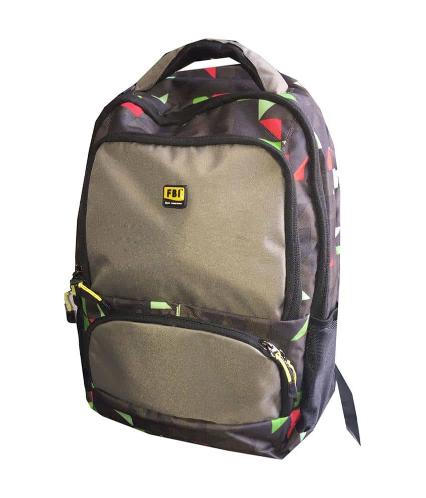 Fabco Black-Mouse Polyester 40 Ltrs School Bag - Handbags | Buy online on ZillyBuy