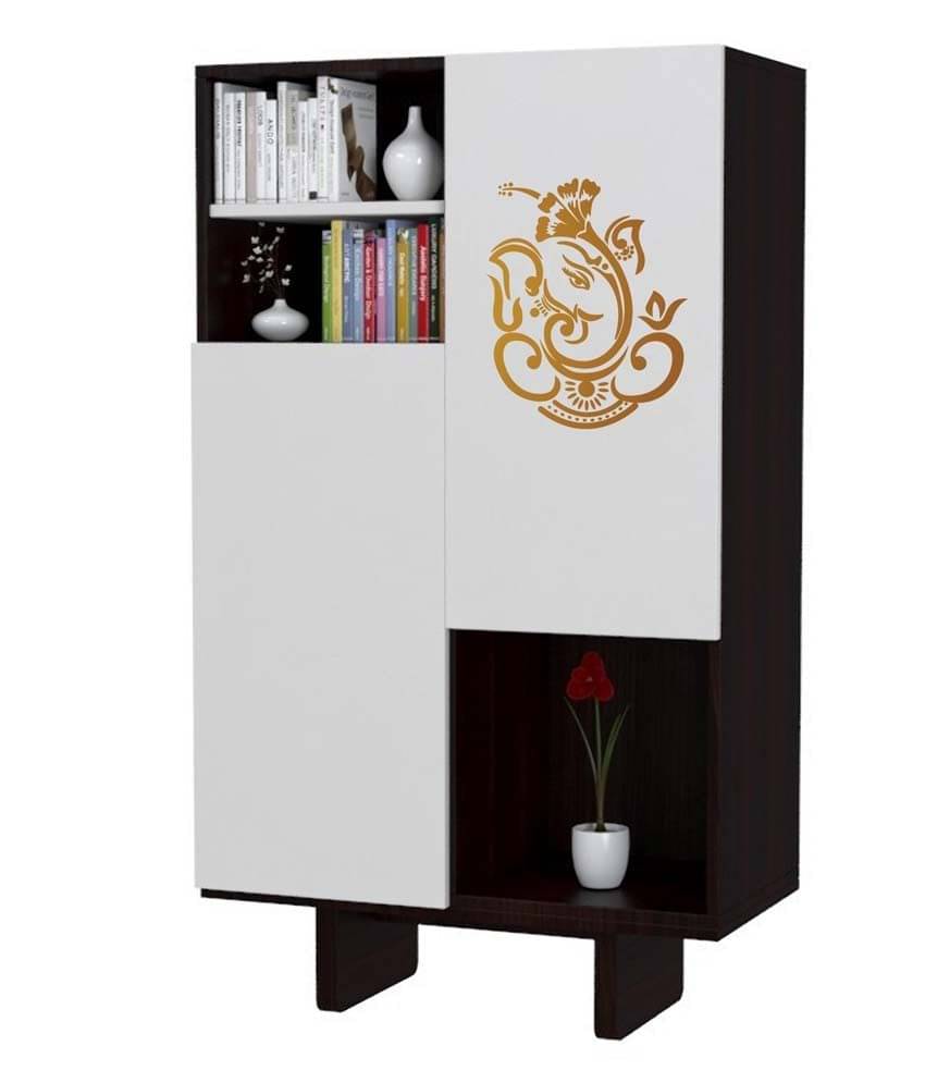     			WallDesign Dasavala Ganesha Copper Wall Sticker (Large)