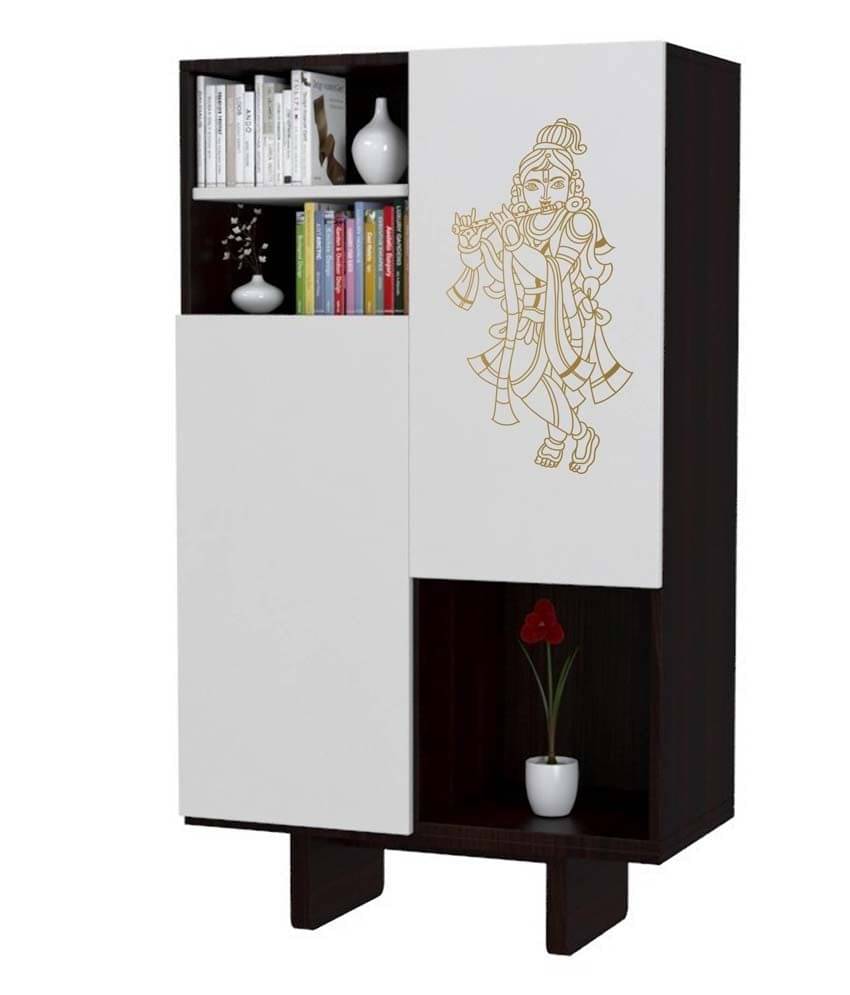     			WallDesign Elegant Krishna Gold Wall Sticker (Small)