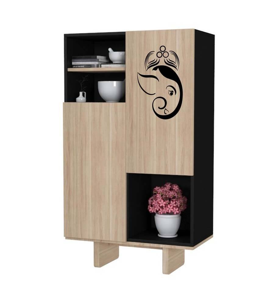 Walldesign Black My Ganesha Wall Sticker - Small     			Walldesign Black My Ganesha Wall Sticker - Small