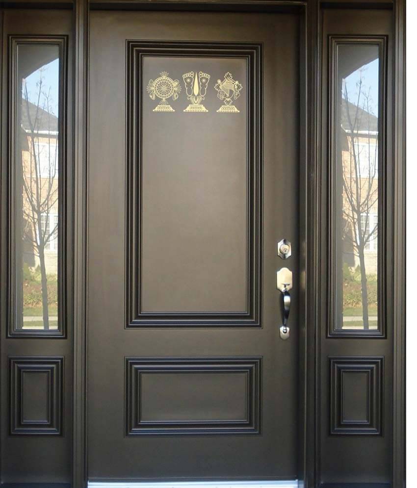 Walldesign Gold Lord Balaji Symbol Wall Sticker - Small     			Walldesign Gold Lord Balaji Symbol Wall Sticker - Small