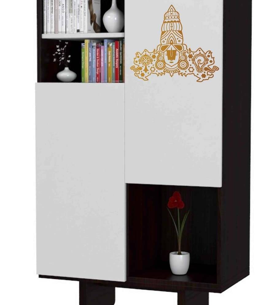 Walldesign Copper Tirupati Balaji Flame Wall Sticker - Large Walldesign Copper Tirupati Balaji Flame Wall Sticker - Large