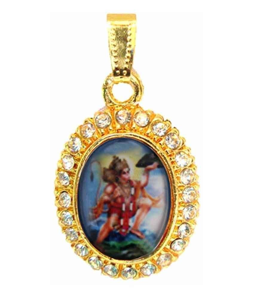 Rich & Famous Gold Plated Hanumanji Pendant Rich & Famous Gold Plated Hanumanji Pendant