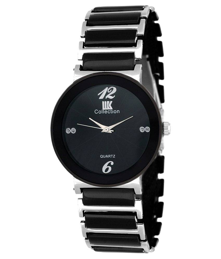     			Iik Collection Black Metal Analog Party-wedding Watch