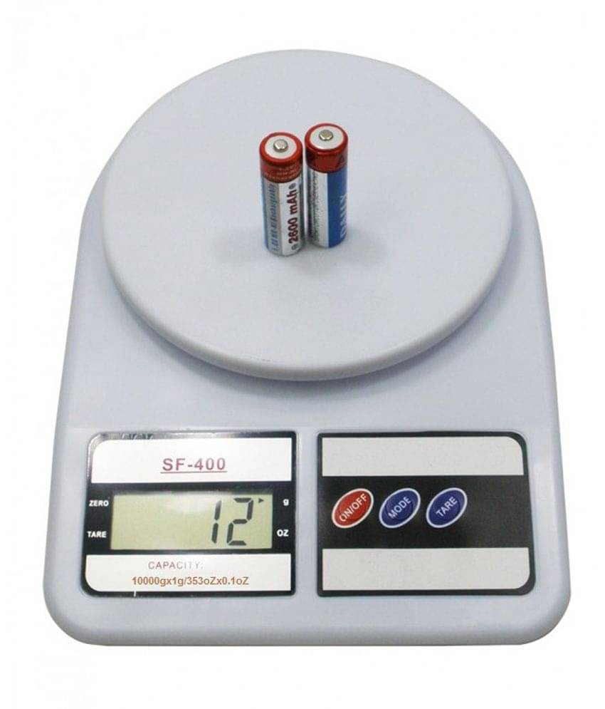     			Dolphy White Virgin Plastic Electronic Kitchen Scale