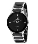 Iik Collection Black Analog Round Casual Watch