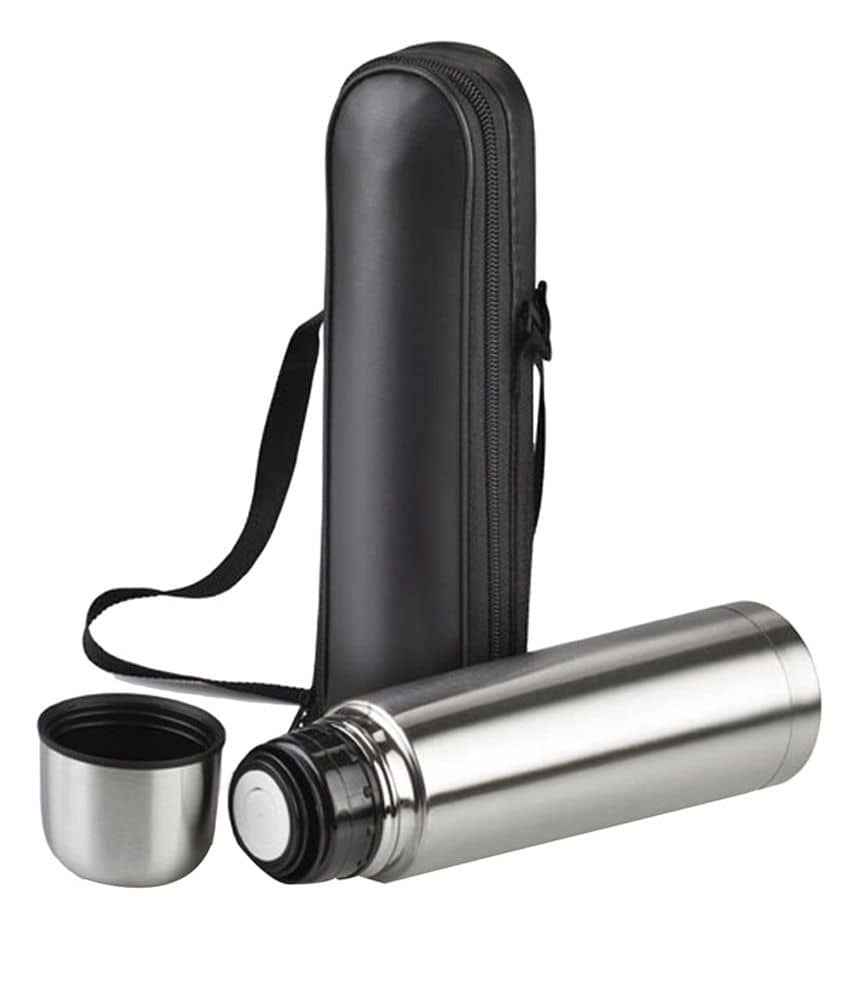 Megaslim Silver Stainless Steel 1000 Ml Flask