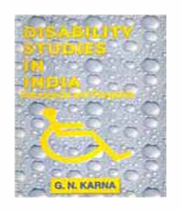     			Disability studies in india