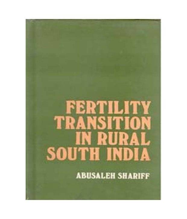 Fertility Transition In Rural South India Fertility Transition In Rural South India