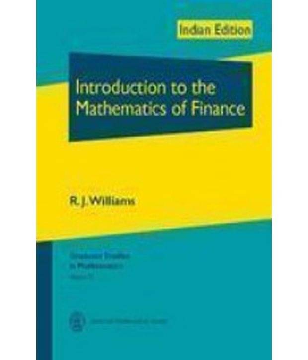     			Introduction To Mathematics Of Finance