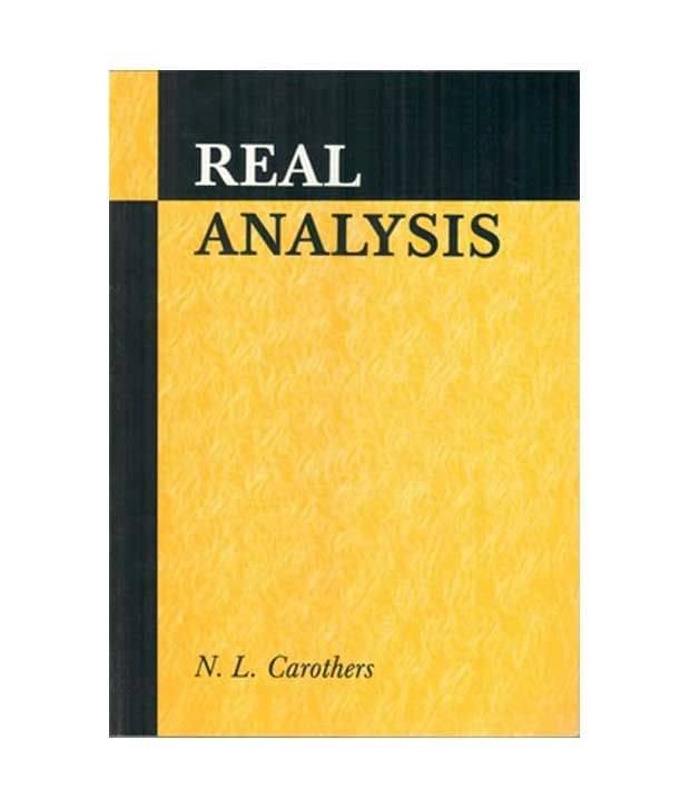 Real Analysis Real Analysis