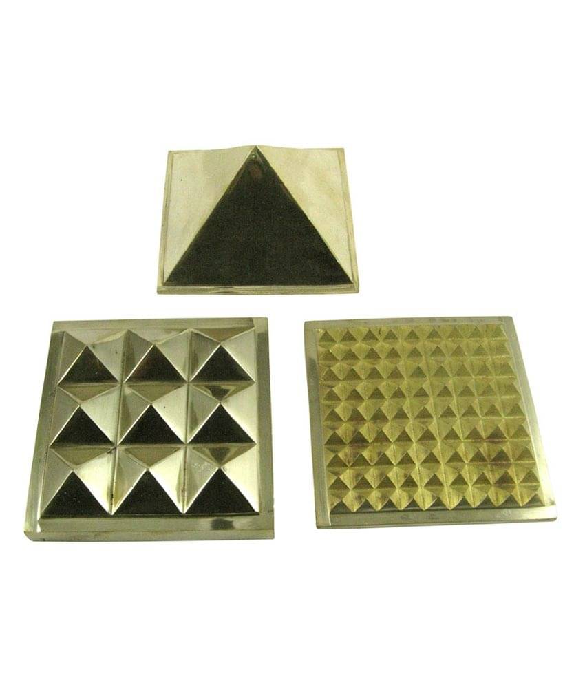Vastughar Yellow Brass Multilayer Pyramid Fengshui Vastughar Yellow Brass Multilayer Pyramid Fengshui