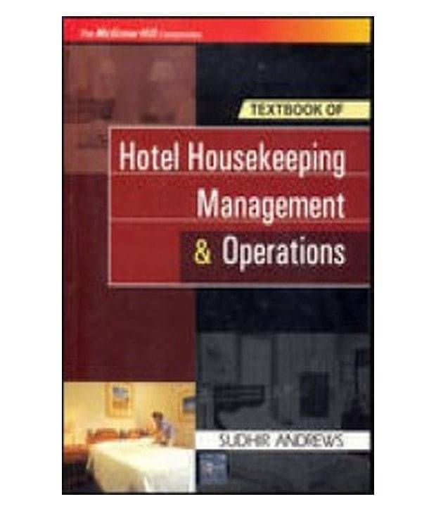    			Hotel Housekeeping Management & Operations,1/E