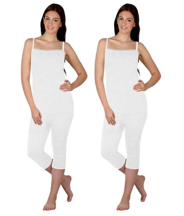     			Selfcare Women's Thermal Top & Pyjama Set - Pack Of 2