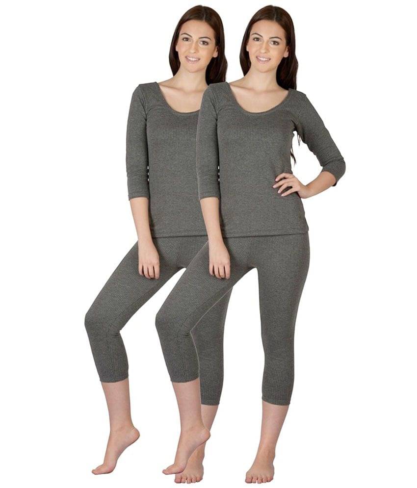 Selfcare Women's Thermal Top & Pyjama Set Set Of 2 Selfcare Women's Thermal Top & Pyjama Set Set Of 2