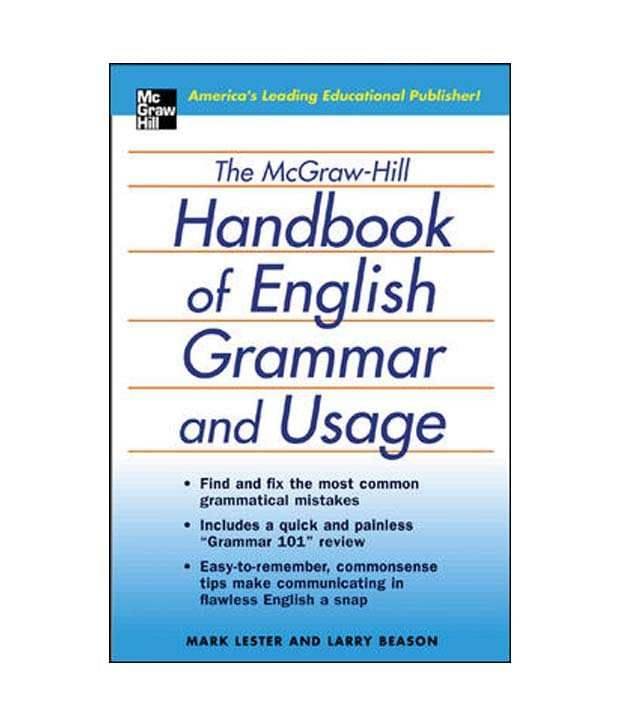     			The Mh Hb Of English Grammar And Usage