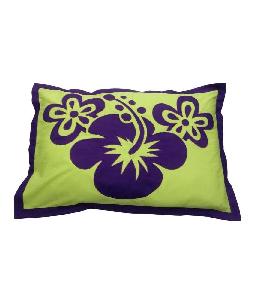     			Hugs'n'Rugs - Regular Blue Cotton Pillow Covers 60*40 ( Pack of 1 )