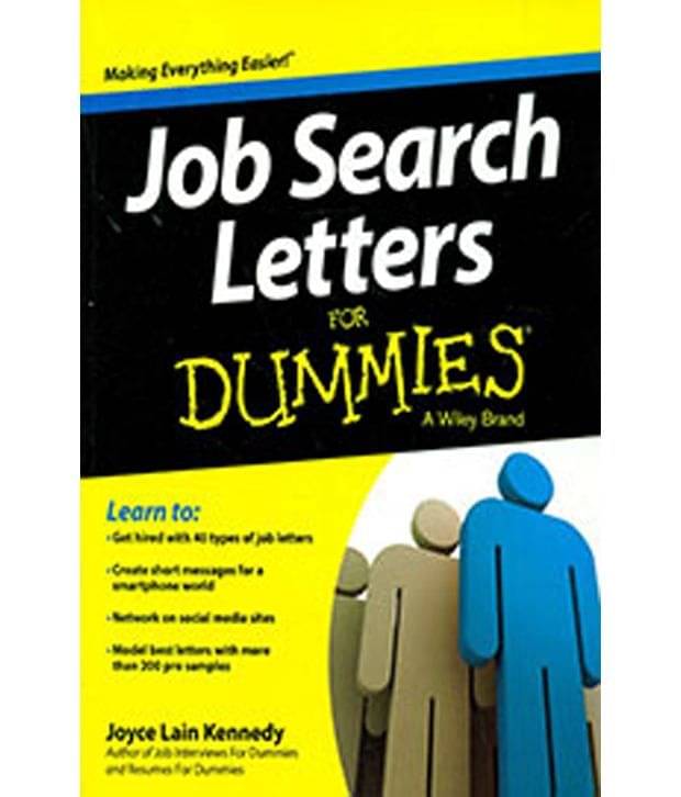     			Job Search Letters For Dummies