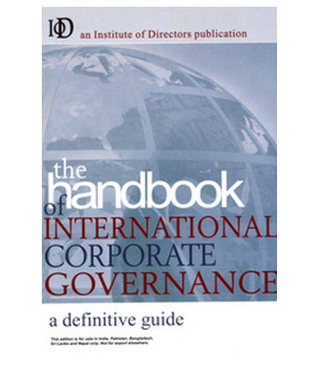     			Handbook Of International Corporate Governance