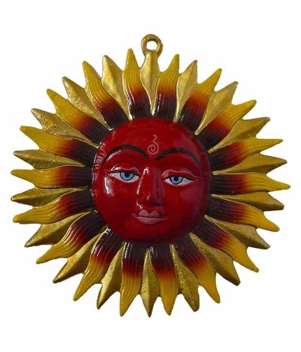     			Pg Handicrafts Glossy Surya Hanging Showpiece