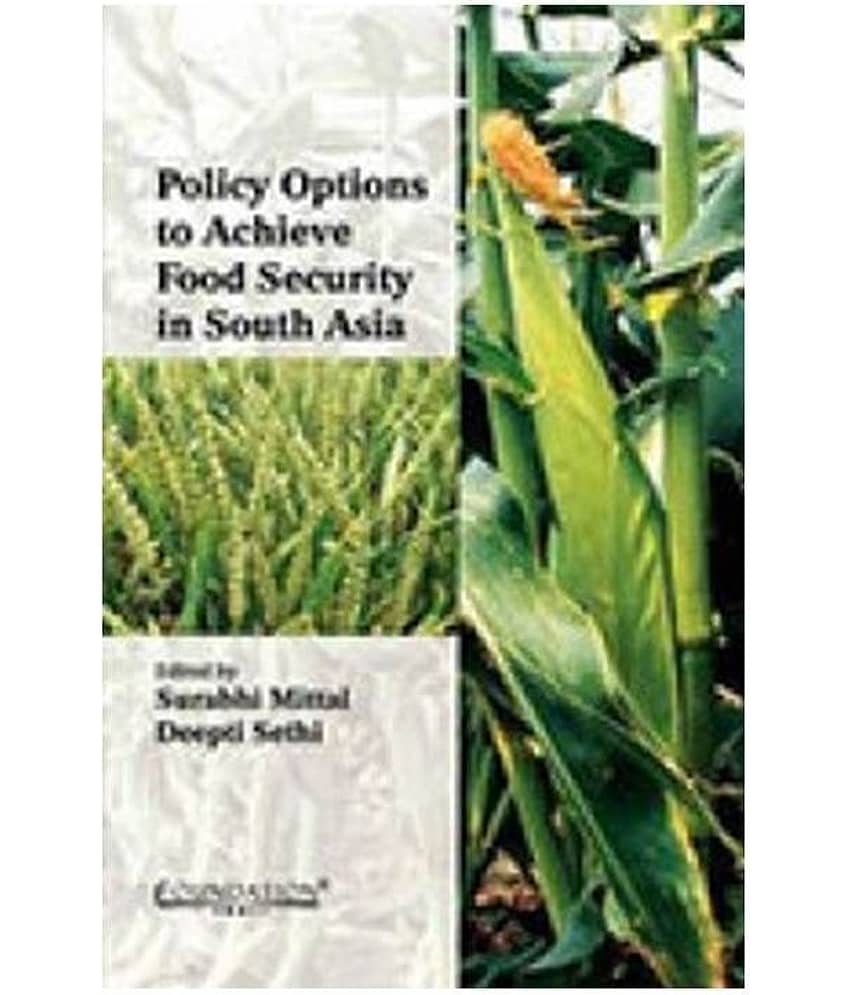 Policy Options To Achieve Food Security In South Asia - Stationery | Buy online on ZillyBuy