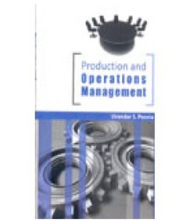     			Production And Operations Management