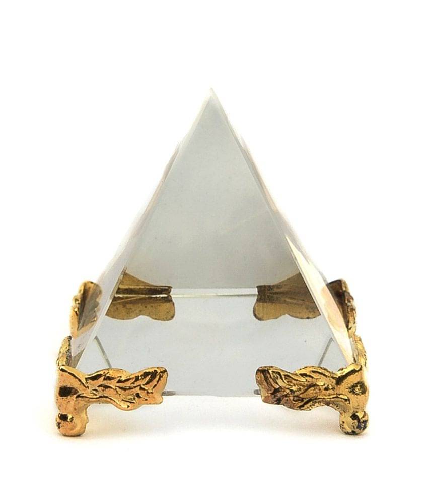     			Astrologer Face Reader Transparent Crystal Crystal Pyramid