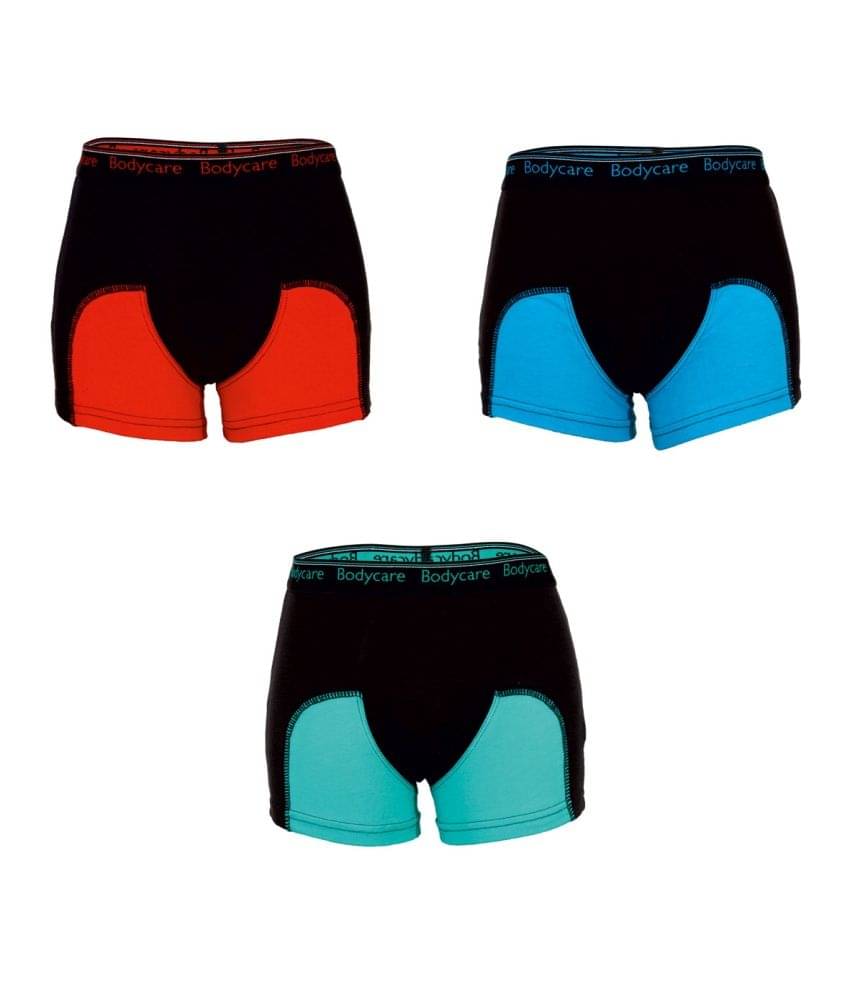 Bodycare Combo of Multicoloured Cotton Brief For Boys (Pack of 3) Bodycare Combo of Multicoloured Cotton Brief For Boys (Pack of 3)