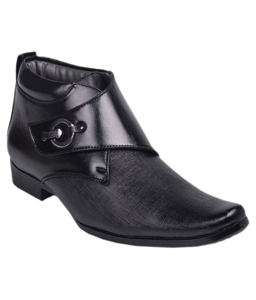 Aadi Black Formal Shoes - Formal Shoes | Buy online on ZillyBuy