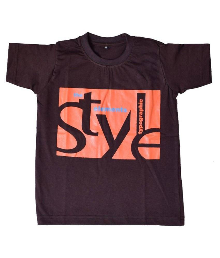 British Terminal Black Cotton baby tshirt     			British Terminal Black Cotton baby tshirt