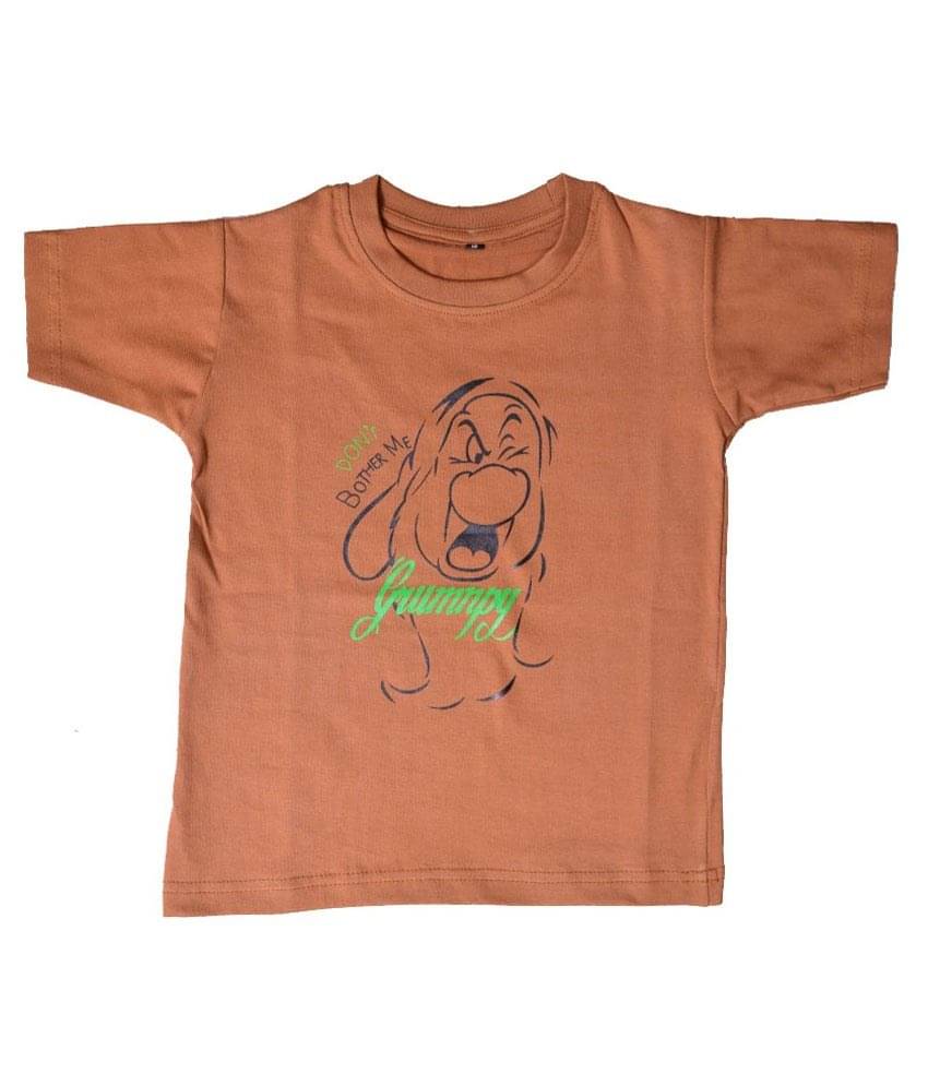     			British Terminal Brown Cotton baby tshirt