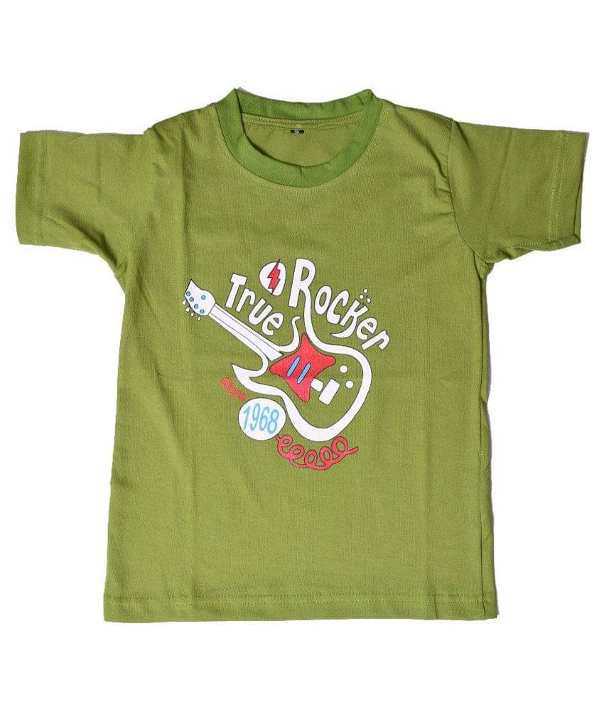 British Terminal Green Cotton baby tshirt     			British Terminal Green Cotton baby tshirt