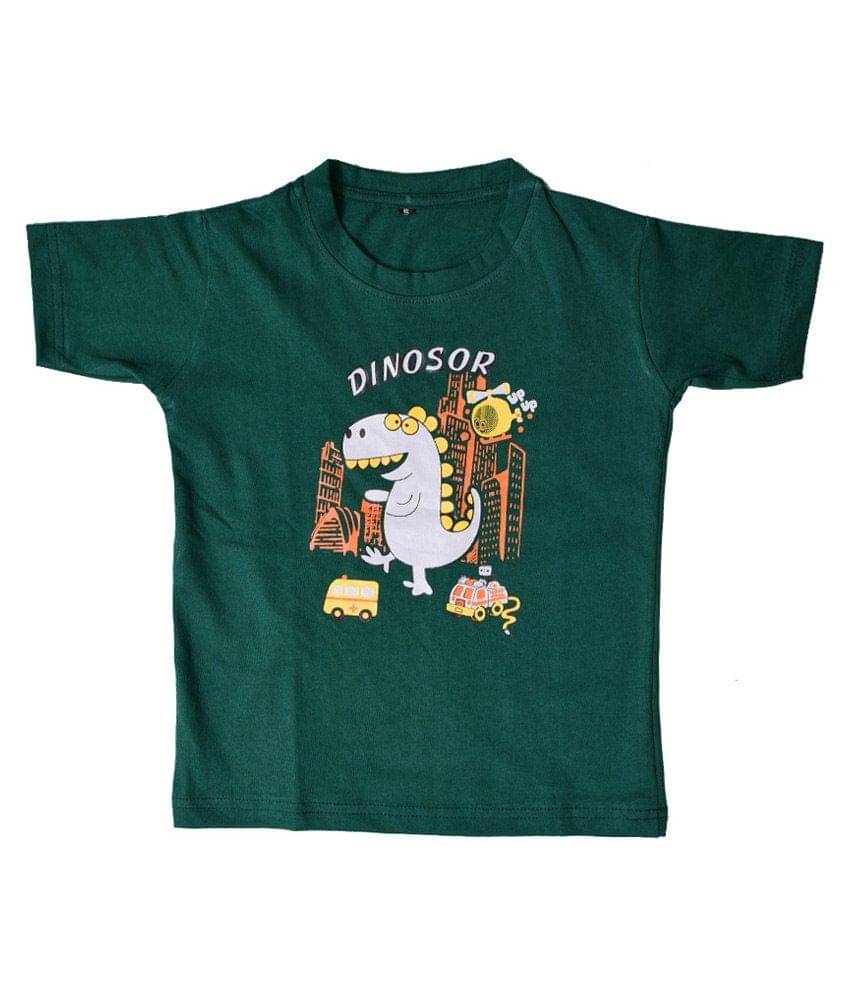 British Terminal Green Cotton baby tshirt     			British Terminal Green Cotton baby tshirt