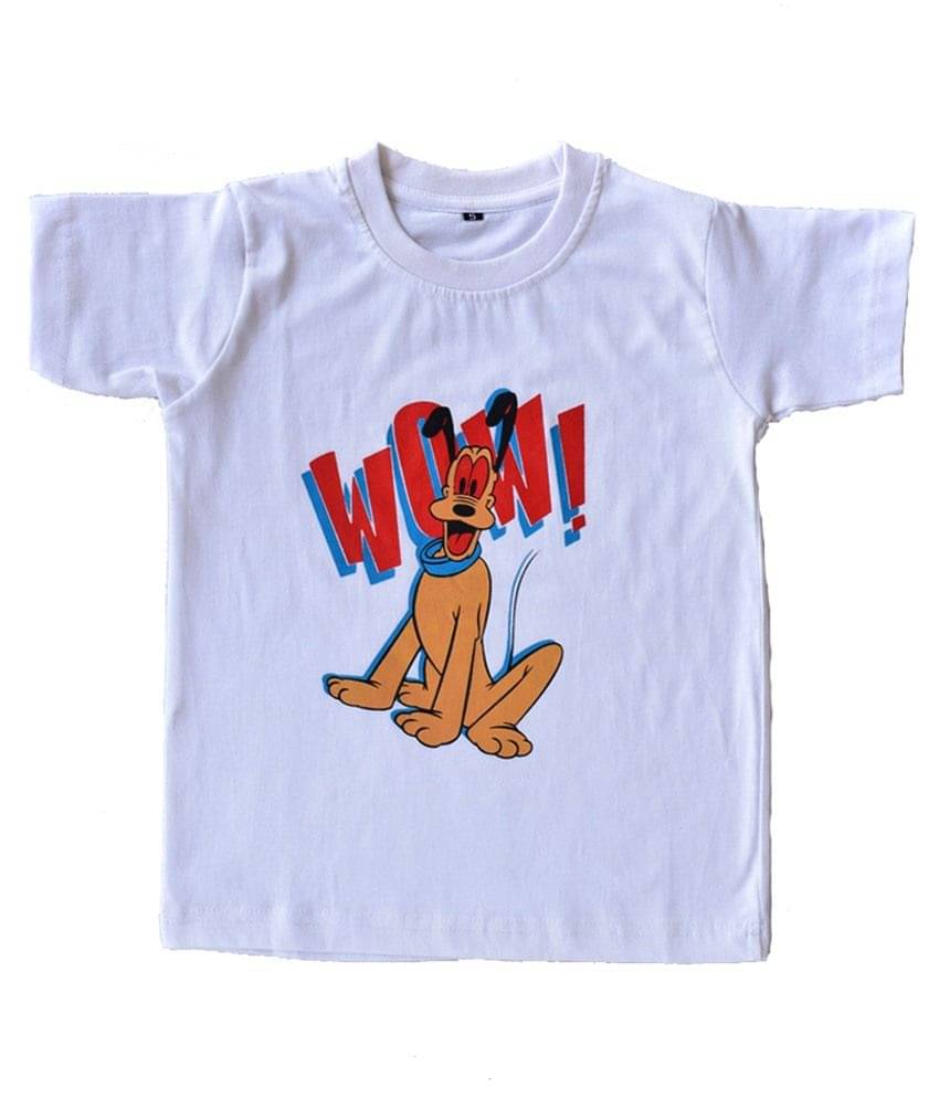 British Terminal White Cotton baby tshirt     			British Terminal White Cotton baby tshirt