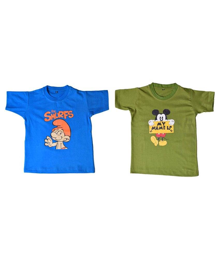     			British Terminal Pack of 3 Boys Cotton T-Shirt ( Pink )