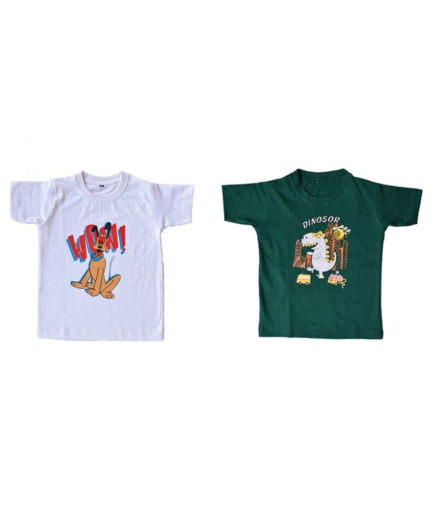     			British Terminal Pack of 1 Boys Cotton T-Shirt ( Pink )