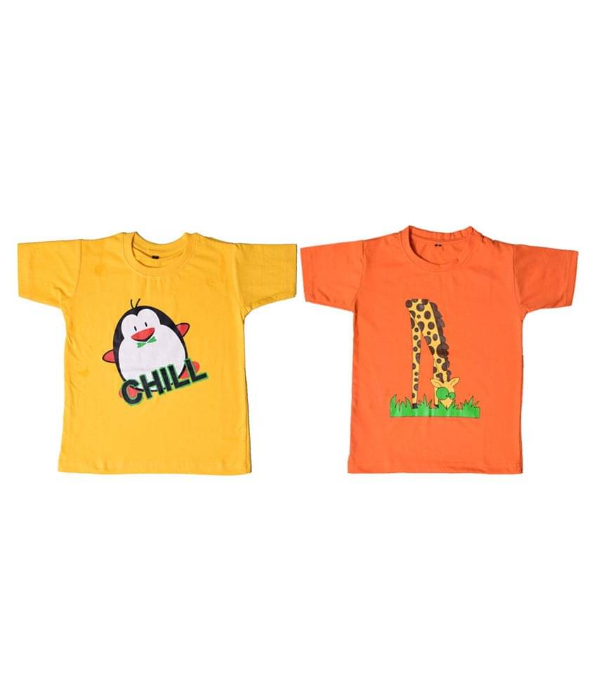     			British Terminal Pack of 3 Boys Cotton T-Shirt ( Pink )