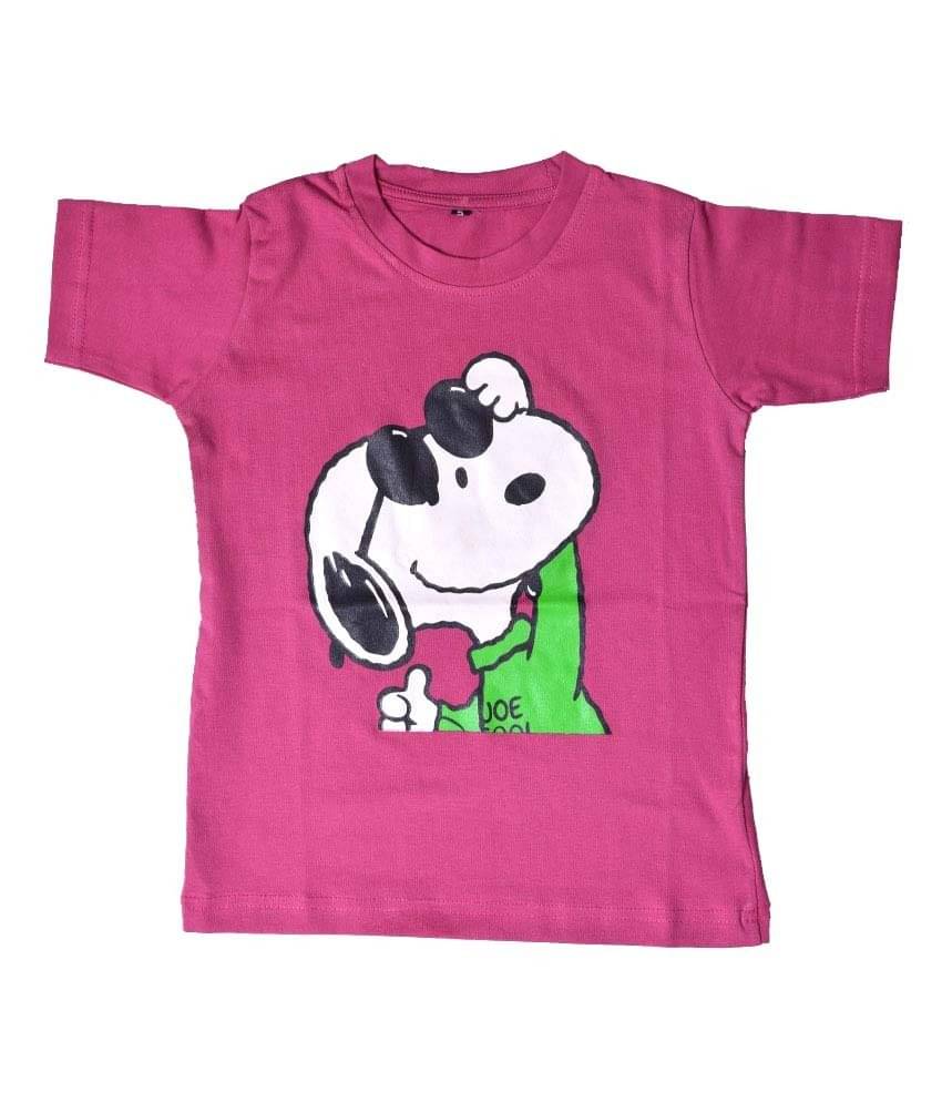    			British Terminal Pack of 3 Boys Cotton T-Shirt ( Pink )
