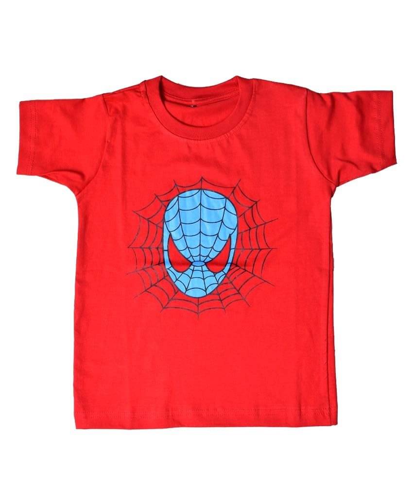     			British Terminal Pack of 1 Boys Cotton T-Shirt ( Red )