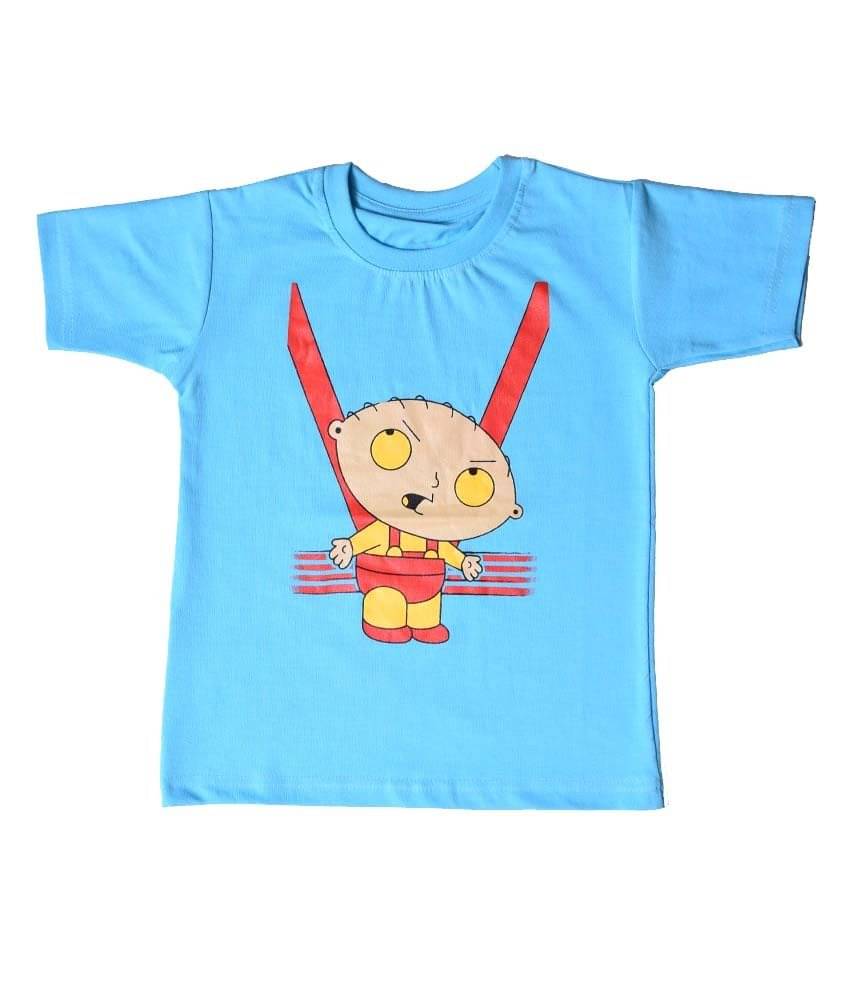     			British Terminal Pack of 4 Boys Cotton T-Shirt ( Turquoise )