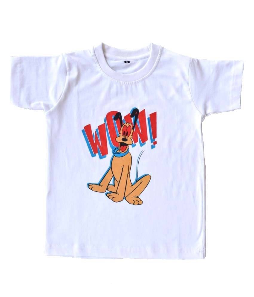     			British Terminal Pack of 1 Boys Cotton T-Shirt ( White )