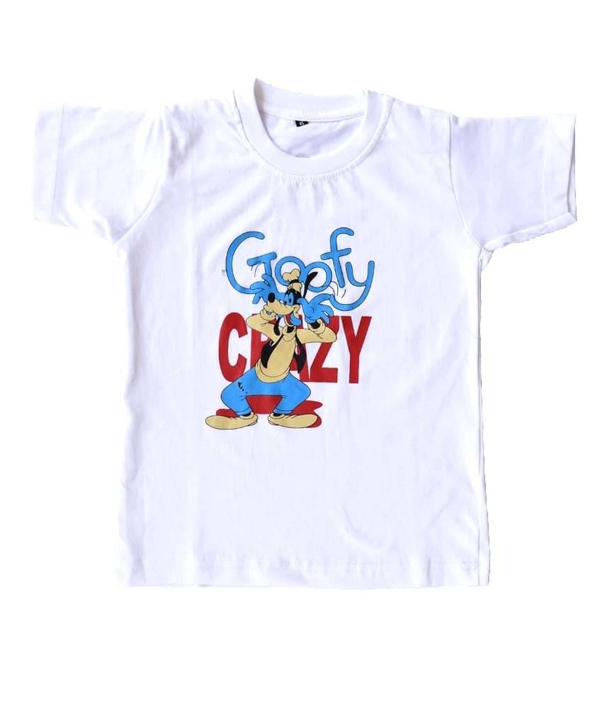     			British Terminal Pack of 1 Boys Cotton T-Shirt ( White )