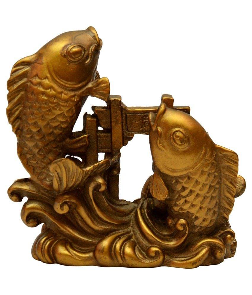 Vastu Art Yellow Resin Fish Vastu Art Yellow Resin Fish
