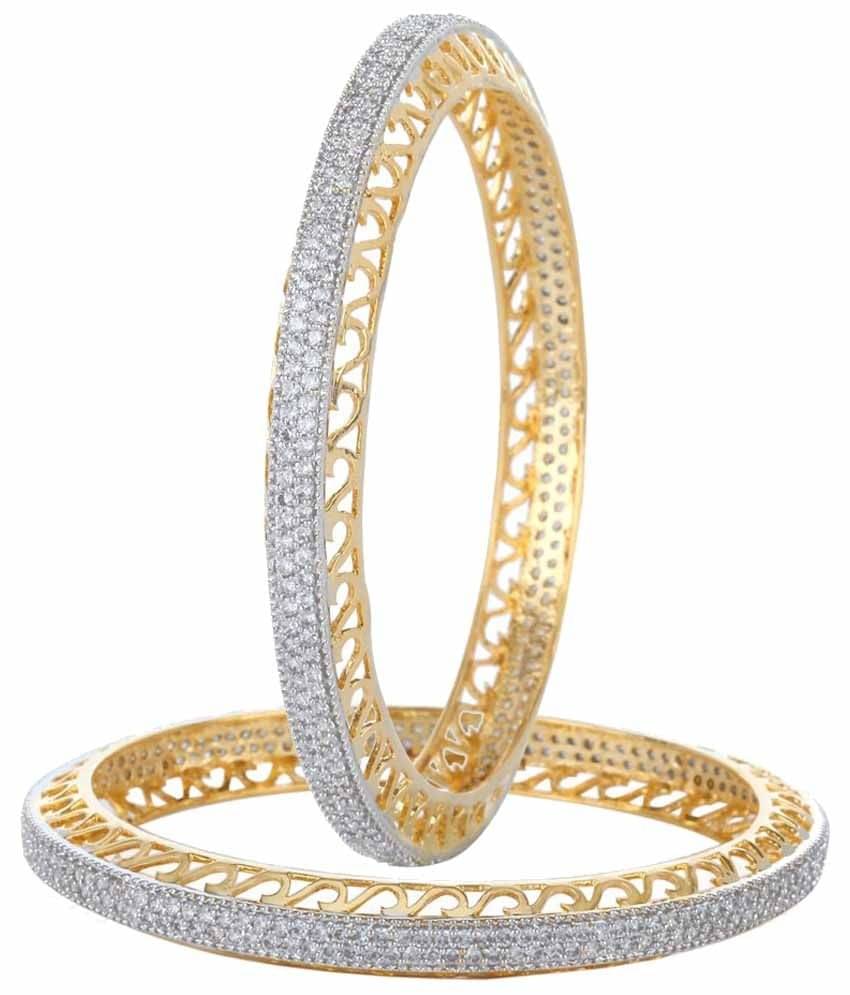 YOUBELLA Gold Bracelet Pack of