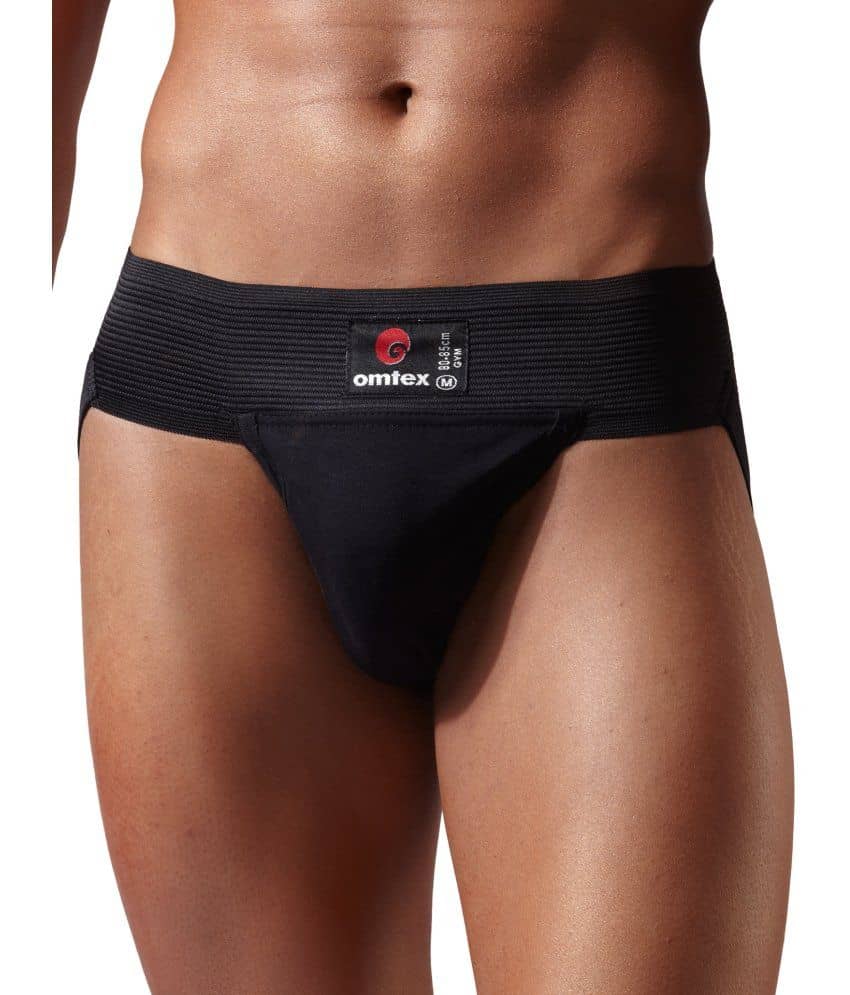 Omtex Black Gym Supports Gym Accessories/ Gym Essentials - Sports and Fitness Equipment | Buy online on ZillyBuy