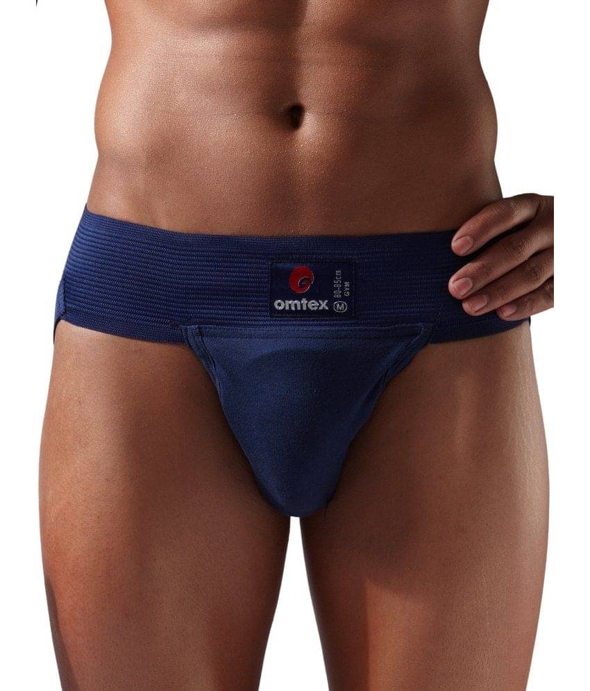     			Omtex Navy Blue Gym Supports Gym Accessories/ Gym Essentials