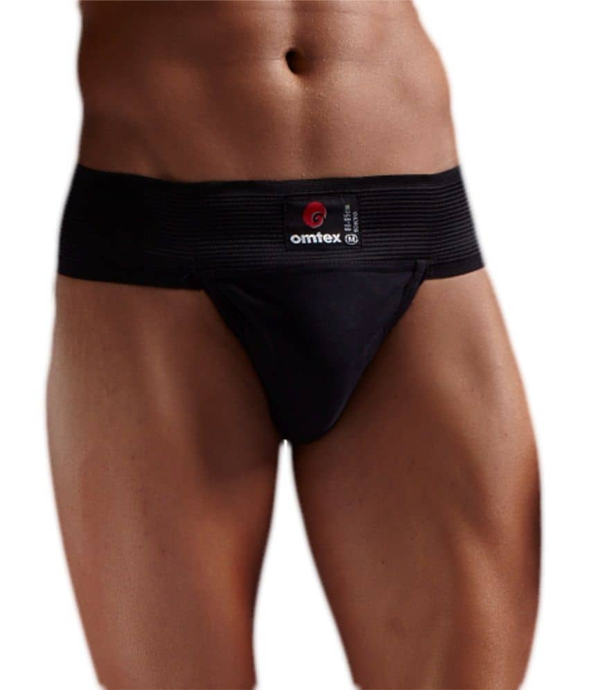 Omtex Tokyo Black Back Covered Gym Supporter - Sports and Fitness Equipment | Buy online on ZillyBuy