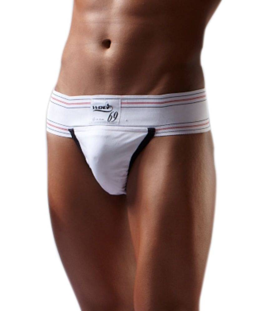 Wolf69 White Athletic Back Covered Gym Supporter Wolf69 White Athletic Back Covered Gym Supporter