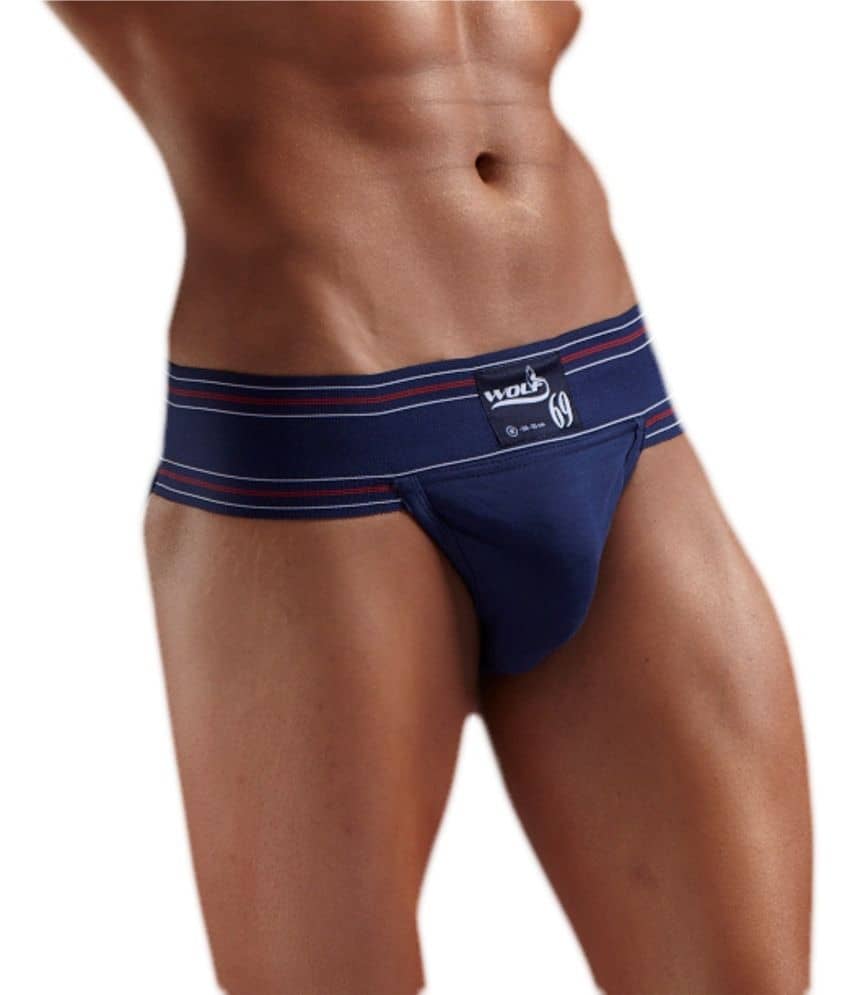Wolf69 Navy Blue Athletic Back Covered Gym Supporter - Sports and Fitness Equipment | Buy online on ZillyBuy